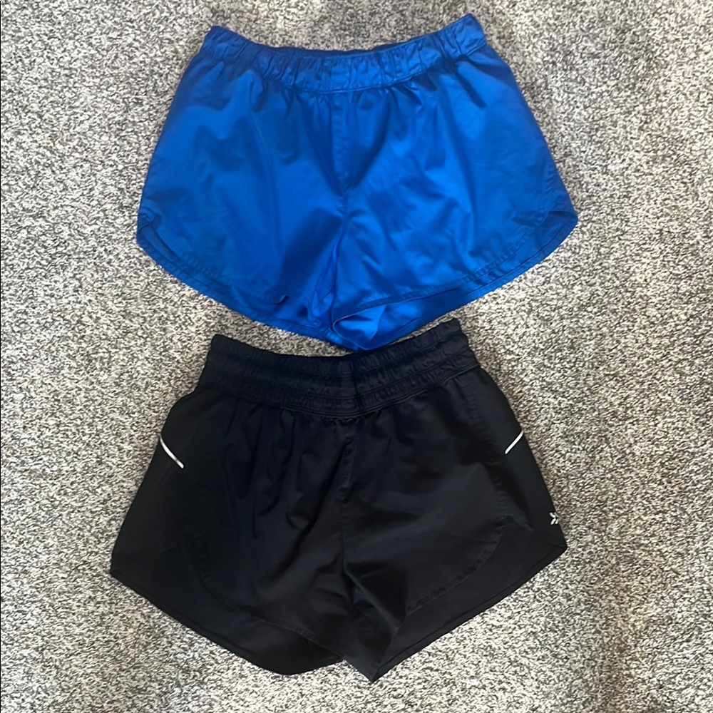 Athletic Shorts Small Royal Blue Black